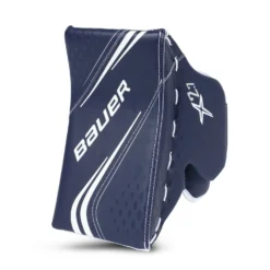 Bauer Vapor X2.7 Junior Goalie Blocker -Bauer bauer blockers bauer vapor x2 7 junior goalie blocker navy regular 28741218631746