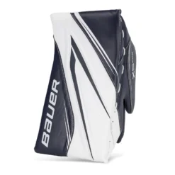 Bauer Vapor X5 Pro Intermediate Goalie Blocker -Bauer bauer blockers bauer vapor x5 pro intermediate goalie blocker white navy regular 30441014657090