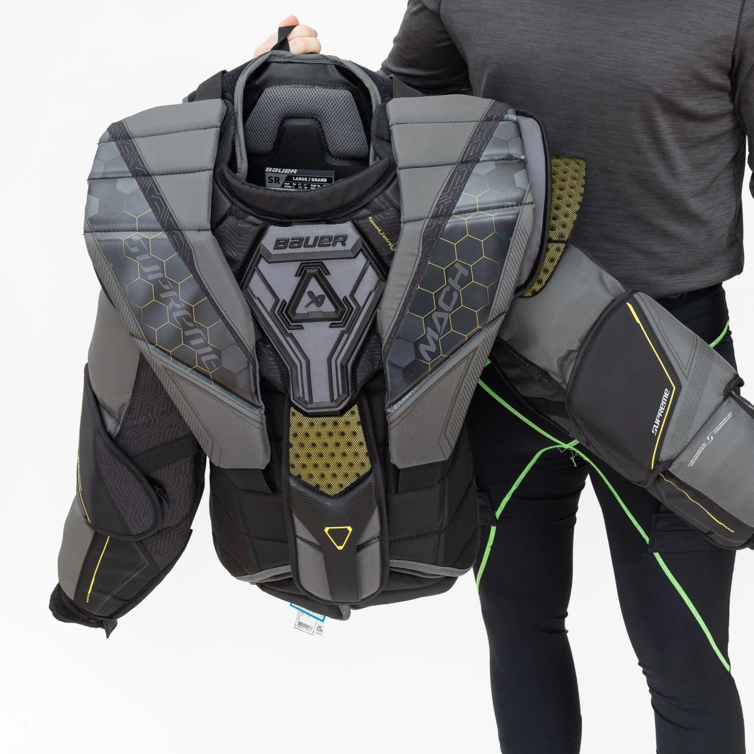 Bauer Supreme Mach Senior Chest & Arm Protector 18 Bauer Supreme Mach Senior Chest & Arm Protector - Image 18