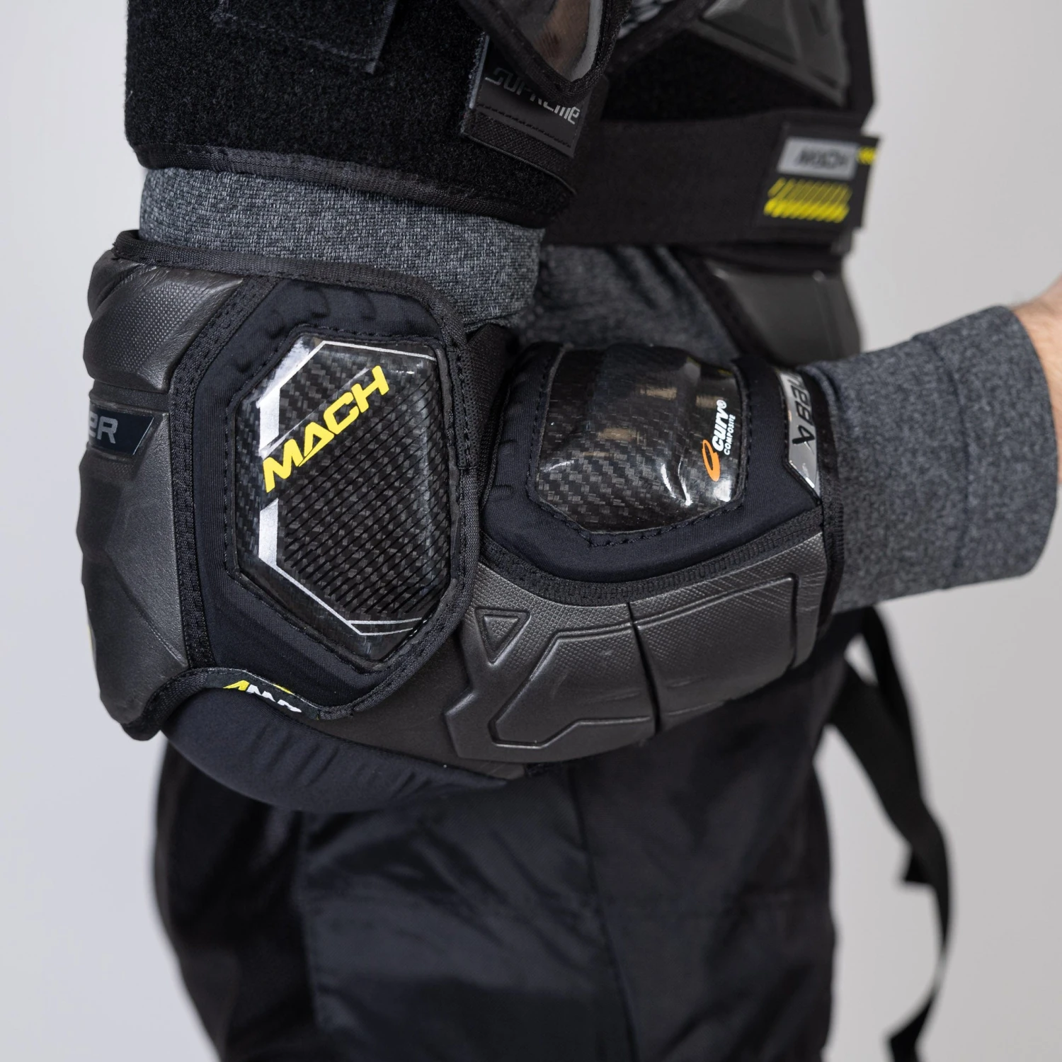 Bauer Supreme Mach Senior Hockey Elbow Pads 12 Bauer Supreme Mach Senior Hockey Elbow Pads - Image 12