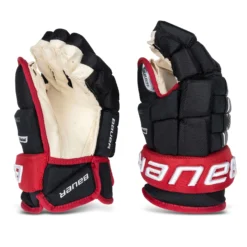 Bauer Pro Series Senior Hockey Gloves 22 Bauer Pro Series Senior Hockey Gloves -Bauer bauer gloves bauer pro series senior hockey gloves black red 14 28743836926018