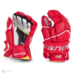 Bauer Supreme 2S Junior Hockey Gloves -Bauer bauer gloves bauer supreme 2s junior hockey gloves red 10 28743792099394