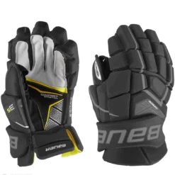 Bauer Supreme 3S Intermediate Hockey Gloves -Bauer bauer gloves bauer supreme 3s intermediate hockey gloves black 12 28743838302274