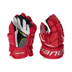 Bauer Supreme 3S Pro Junior Hockey Gloves -Bauer bauer gloves bauer supreme 3s pro junior hockey gloves red 11 28743839252546