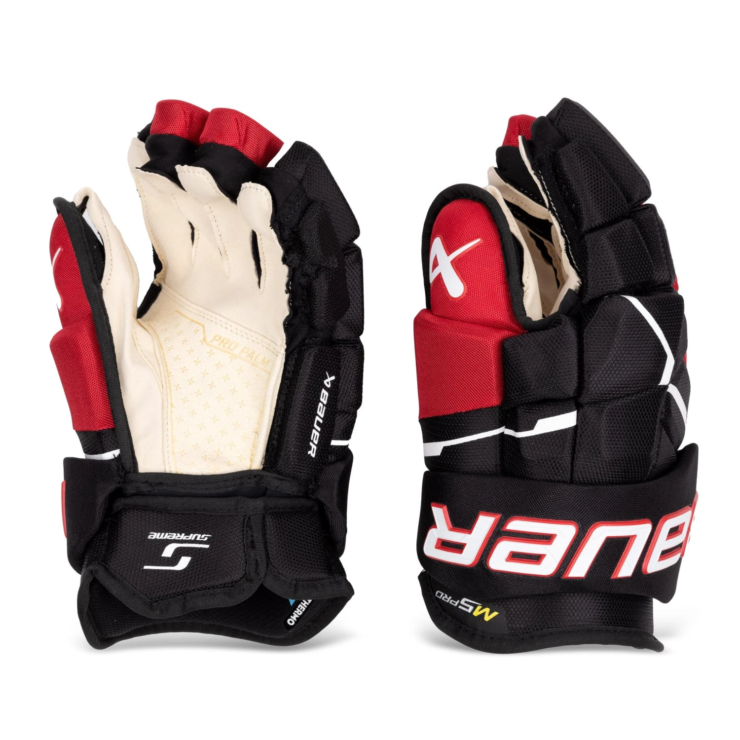 Bauer Supreme M5 Pro Intermediate Hockey Gloves 1 Bauer Supreme M5 Pro Intermediate Hockey Gloves