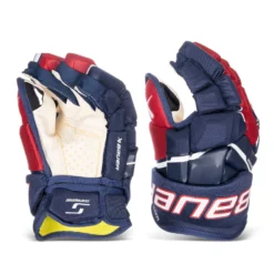 Bauer Supreme Matrix Intermediate Hockey Gloves 22 Bauer Supreme Matrix Intermediate Hockey Gloves -Bauer bauer gloves bauer supreme matrix intermediate hockey gloves navy red white 12 30597280956482