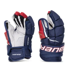 Bauer Supreme UltraSonic Senior Hockey Gloves 27 Bauer Supreme UltraSonic Senior Hockey Gloves -Bauer bauer gloves bauer supreme ultrasonic senior hockey gloves navy red white 14 28743842627650
