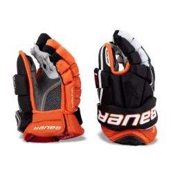 Bauer Vapor 1X Lite Junior Hockey Gloves 35 Bauer Vapor 1X Lite Junior Hockey Gloves -Bauer bauer gloves bauer vapor 1x lite junior hockey gloves black orange 12 28743794327618