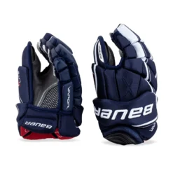 Bauer Vapor 1X Lite Junior Hockey Gloves 31 Bauer Vapor 1X Lite Junior Hockey Gloves -Bauer bauer gloves bauer vapor 1x lite junior hockey gloves navy 11 28743794196546