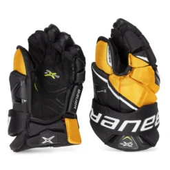 Bauer Vapor 2X Pro Senior Hockey Gloves 30 Bauer Vapor 2X Pro Senior Hockey Gloves -Bauer bauer gloves bauer vapor 2x pro senior hockey gloves black gold 13 28743796457538