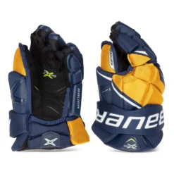 Bauer Vapor 2X Pro Senior Hockey Gloves 33 Bauer Vapor 2X Pro Senior Hockey Gloves -Bauer bauer gloves bauer vapor 2x pro senior hockey gloves navy gold 13 28743796555842
