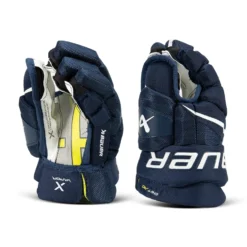 Bauer Vapor Shift Pro Junior Hockey Gloves -Bauer bauer gloves bauer vapor shift pro junior hockey gloves navy 10 30214057328706