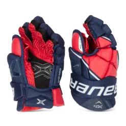 Bauer Vapor X2.9 Senior Hockey Gloves -Bauer bauer gloves bauer vapor x2 9 senior hockey gloves navy red white 13 28743799668802