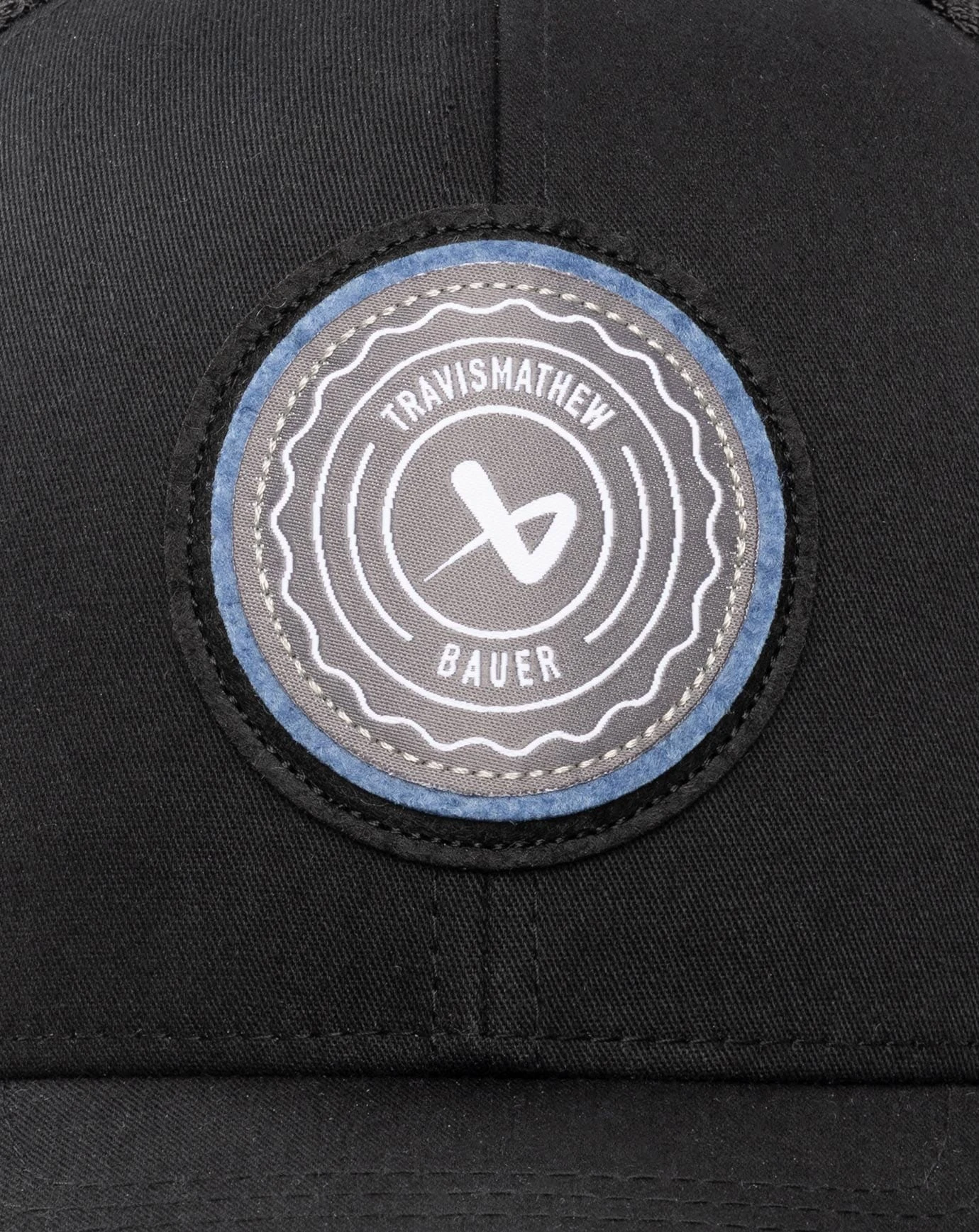 Bauer Travis Mathew BA Patch Hat - Black 4 Bauer Travis Mathew BA Patch Hat - Black - Image 4