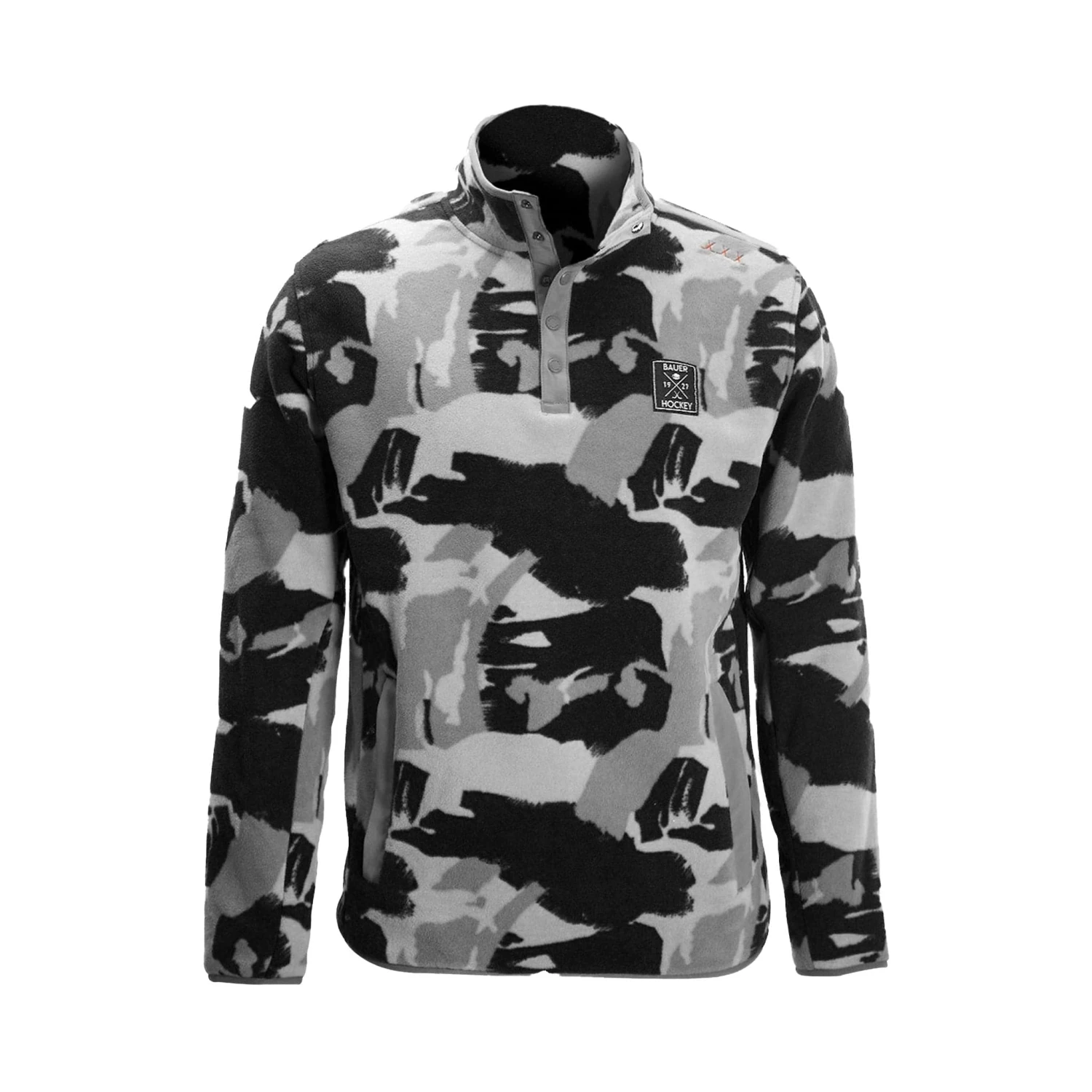 Bauer FLC Microfleece Pullover Mens Longsleeve Shirt 1 Bauer FLC Microfleece Pullover Mens Longsleeve Shirt