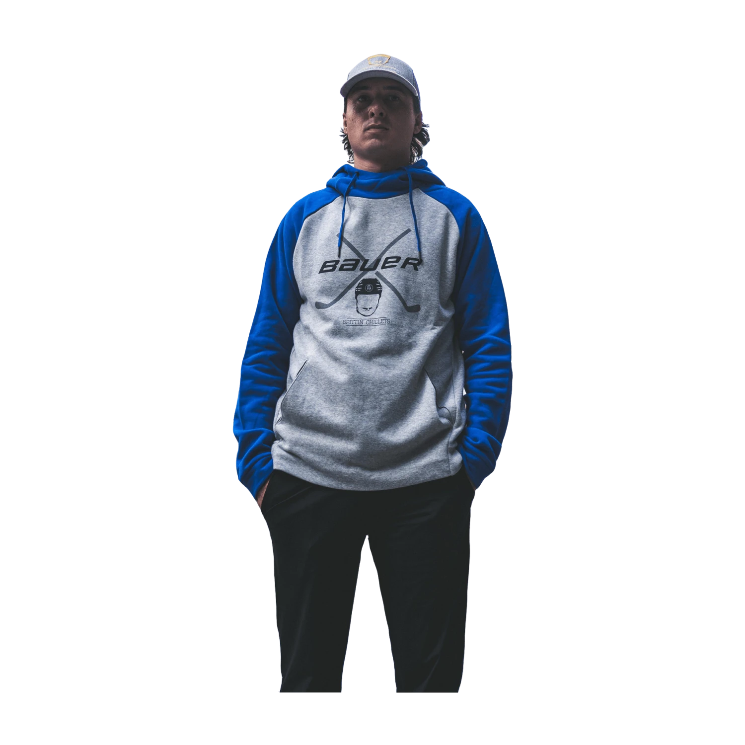 Bauer Spittin' Chiclets Colab Mens Hoodie 1 Bauer Spittin' Chiclets Colab Mens Hoodie