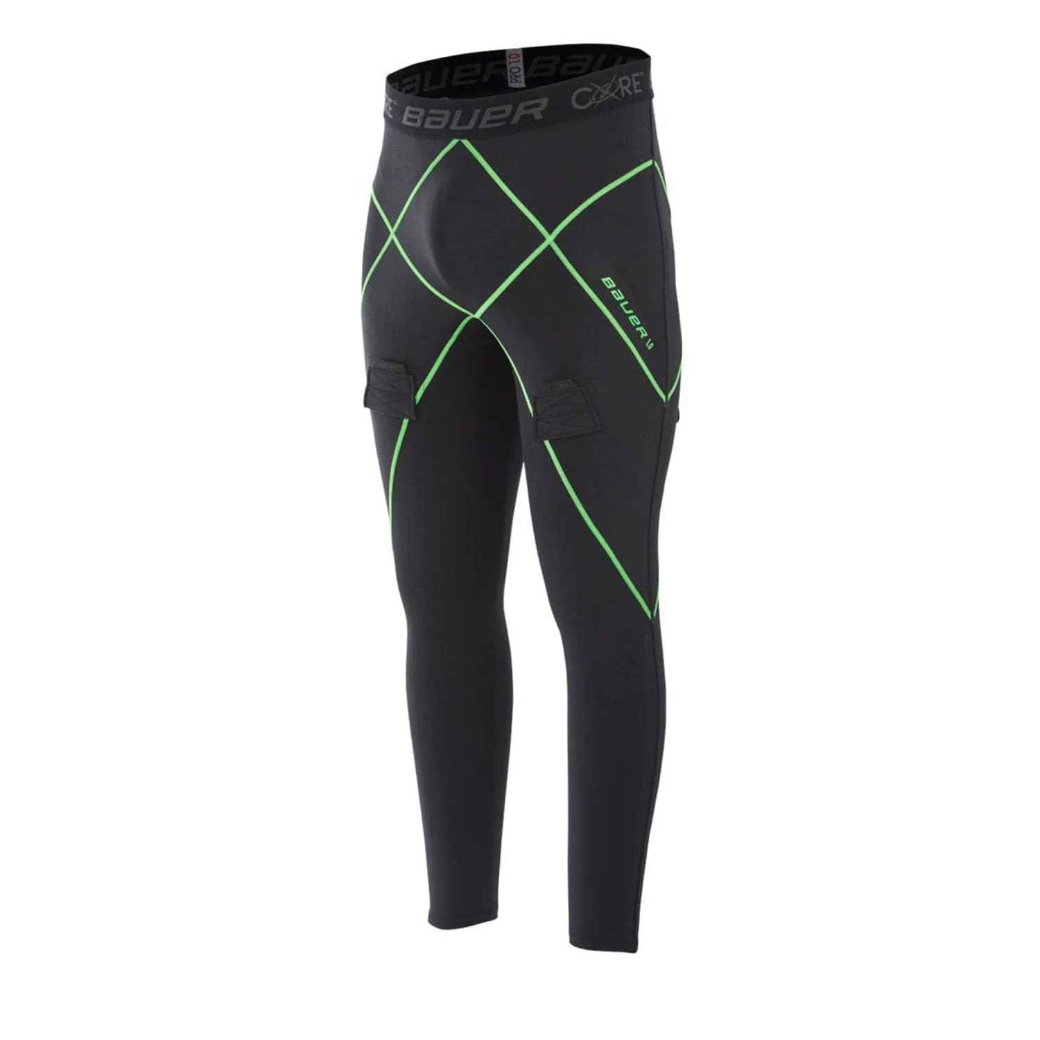 Bauer Core 1.0 Senior Compression Jock Pants 1 Bauer Core 1.0 Senior Compression Jock Pants