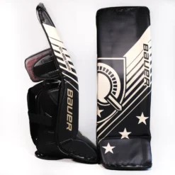 Bauer Supreme Pro Custom Senior Goalie Leg Pads - Gavin Abric -Bauer bauer leg pads bauer supreme pro custom senior goalie leg pads gavin abric army l 30055527448642