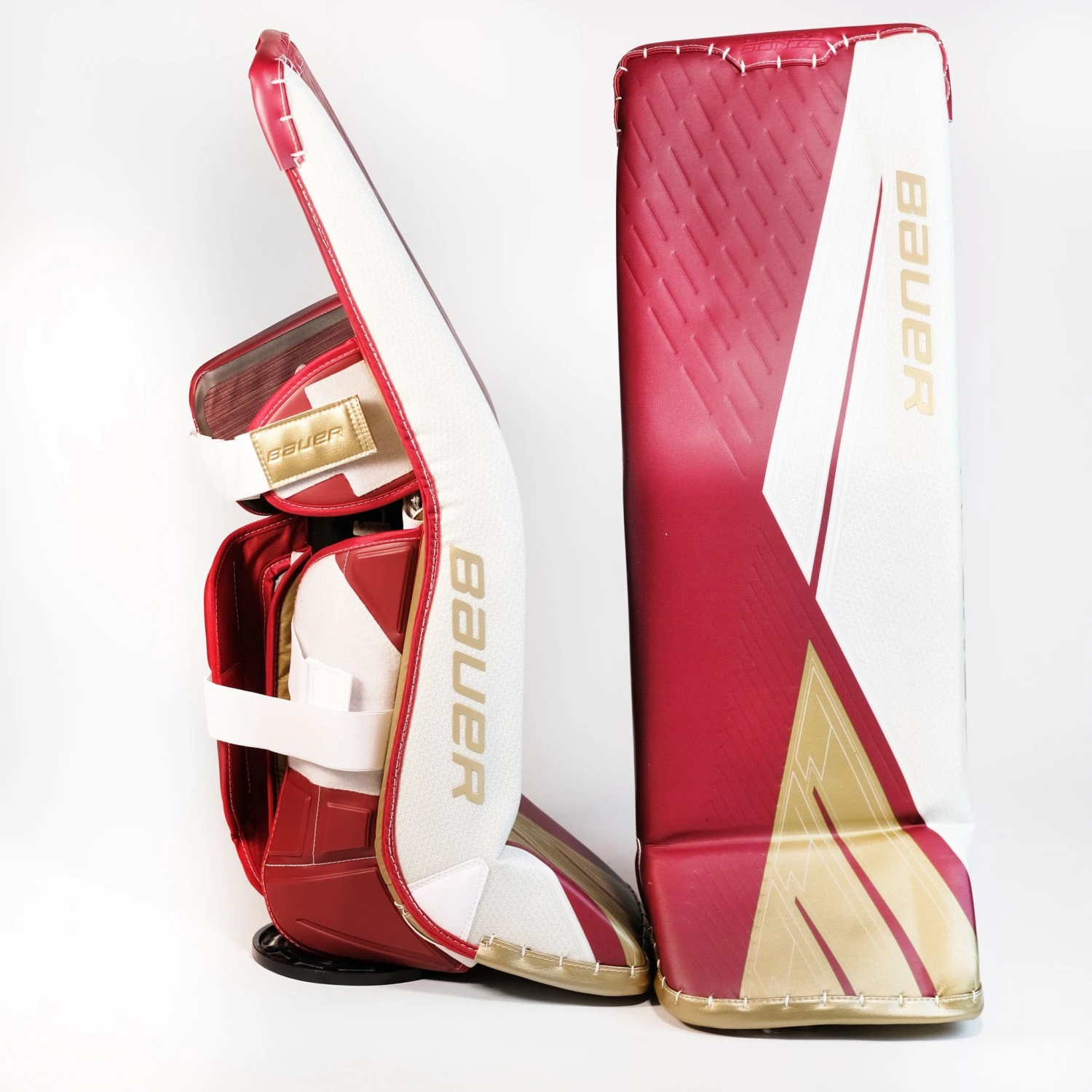 Bauer Supreme Pro Custom Senior Goalie Leg Pads - PVG 2 Bauer Supreme Pro Custom Senior Goalie Leg Pads - PVG - Image 2