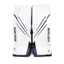 Bauer Vapor 3X Intermediate Goalie Leg Pads -Bauer bauer leg pads bauer vapor 3x intermediate goalie leg pads white white navy l 29973257093186