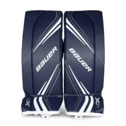Bauer Vapor X2.7 Junior Goalie Leg Pads 28 Bauer Vapor X2.7 Junior Goalie Leg Pads -Bauer bauer leg pads bauer vapor x2 7 junior goalie leg pads navy m 28 28744286142530