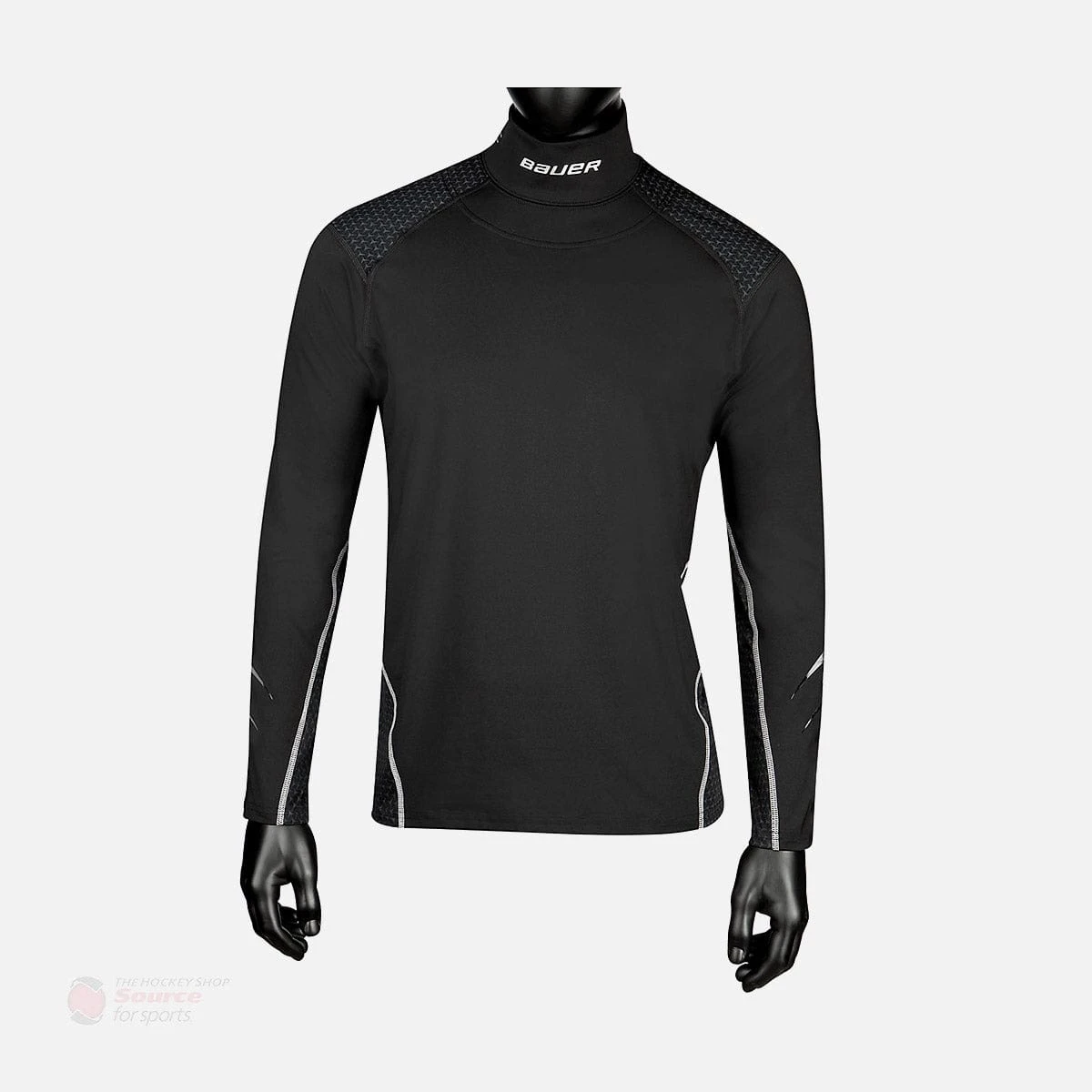 Bauer NG Premium L/S Senior Neck Guard Shirt 1 Bauer NG Premium L/S Senior Neck Guard Shirt