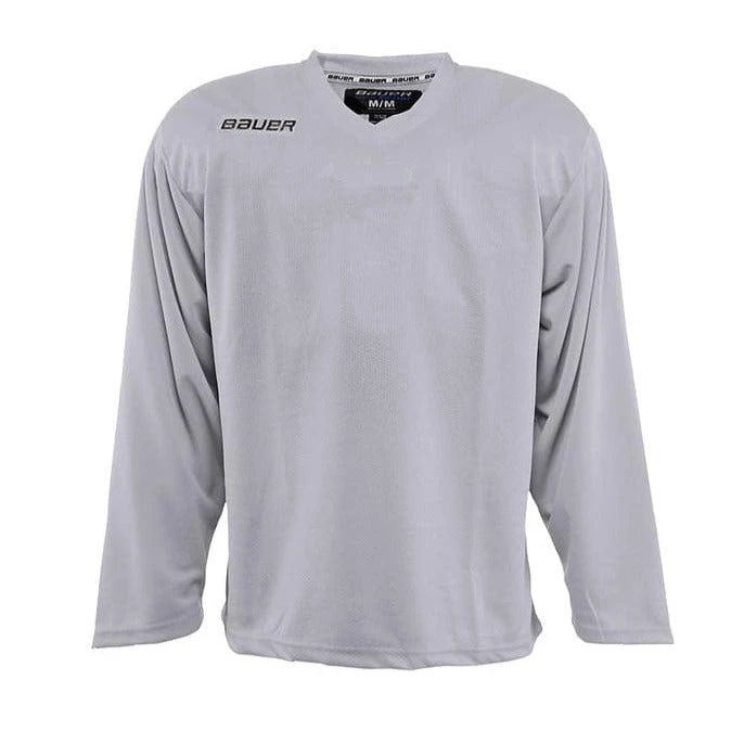 Bauer Core Junior Goalie Practice Jersey - Grey 1 Bauer Core Junior Goalie Practice Jersey - Grey