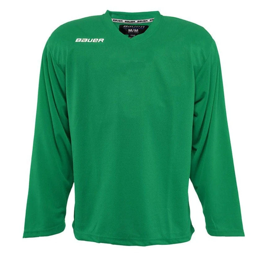 Bauer Core Junior Goalie Practice Jersey - Kelly Green 1 Bauer Core Junior Goalie Practice Jersey - Kelly Green