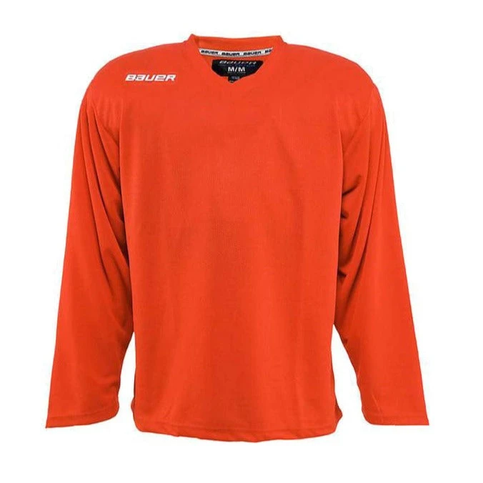 Bauer Core Junior Goalie Practice Jersey - Orange 1 Bauer Core Junior Goalie Practice Jersey - Orange
