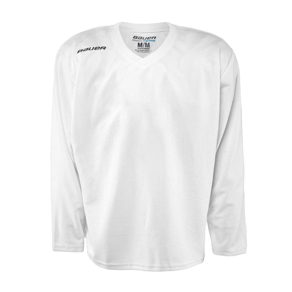 Bauer Core Senior Practice Jersey - White 1 Bauer Core Senior Practice Jersey - White