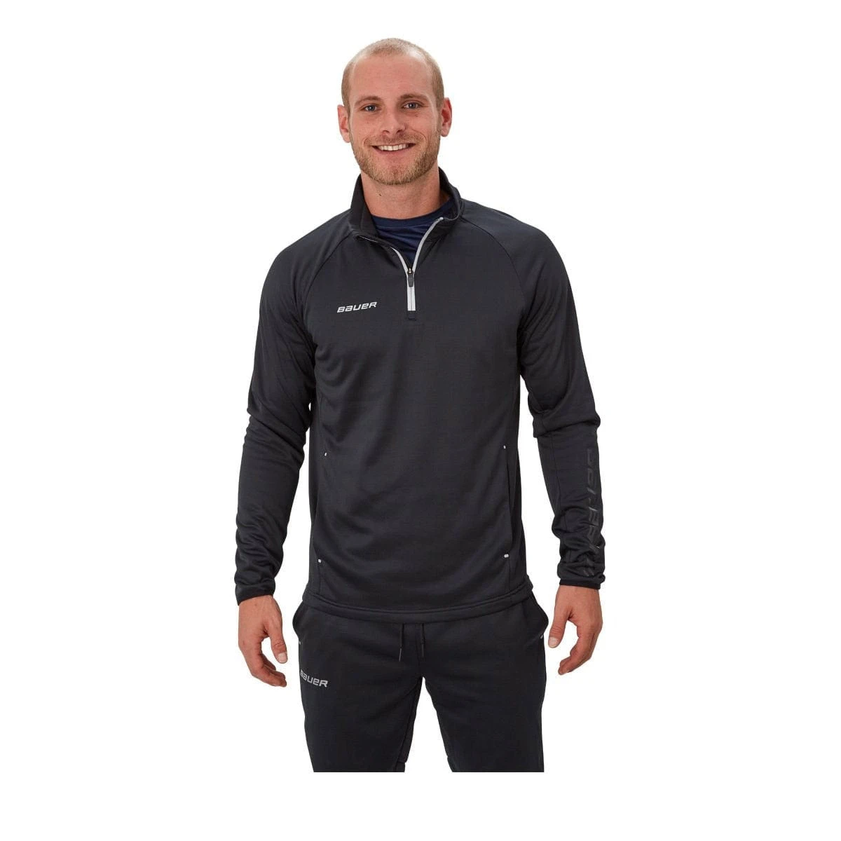 Bauer Vapor Fleece Junior 1/4 Zip Jacket 1 Bauer Vapor Fleece Junior 1/4 Zip Jacket