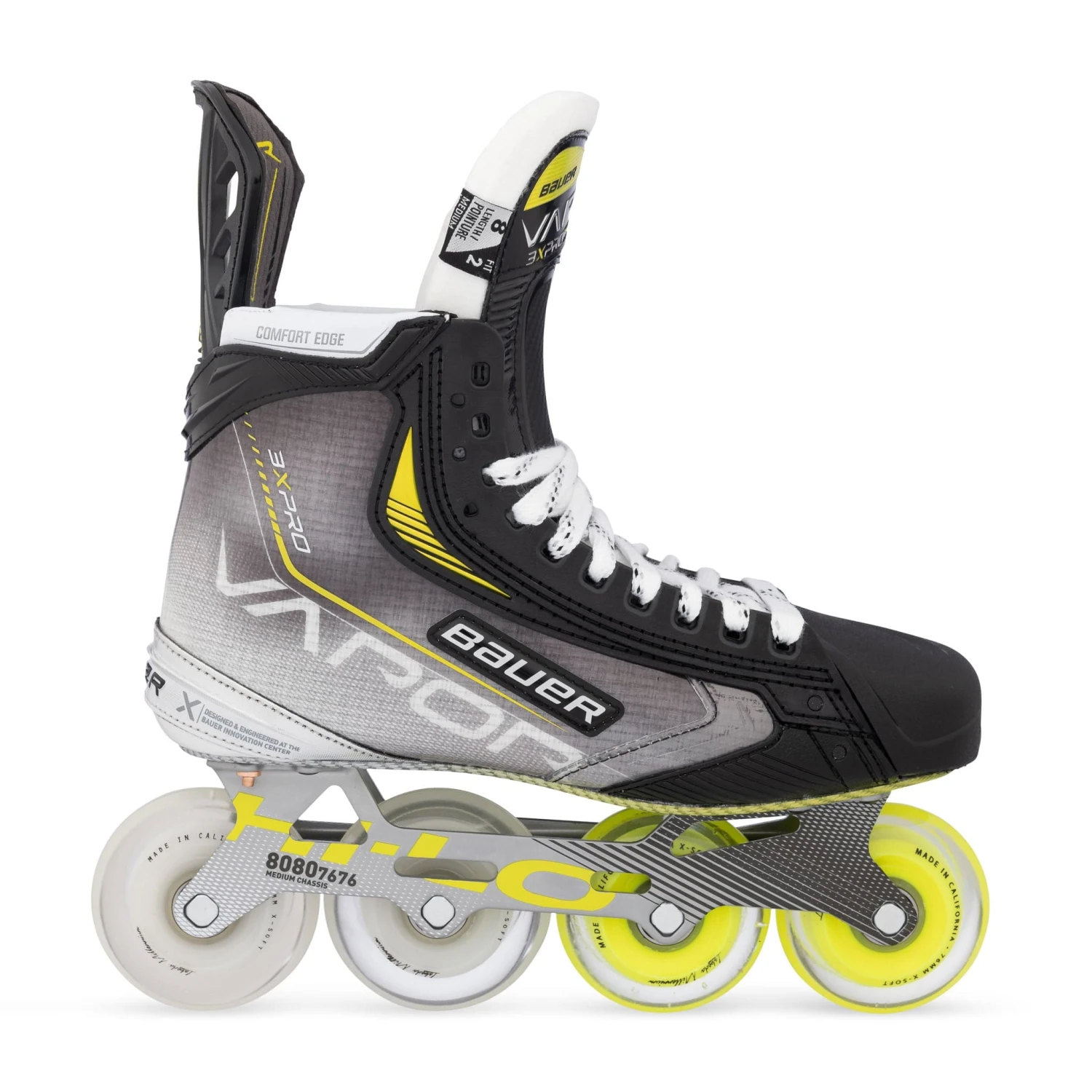 Bauer Vapor 3X Pro Intermediate Roller Hockey Skates 1 Bauer Vapor 3X Pro Intermediate Roller Hockey Skates
