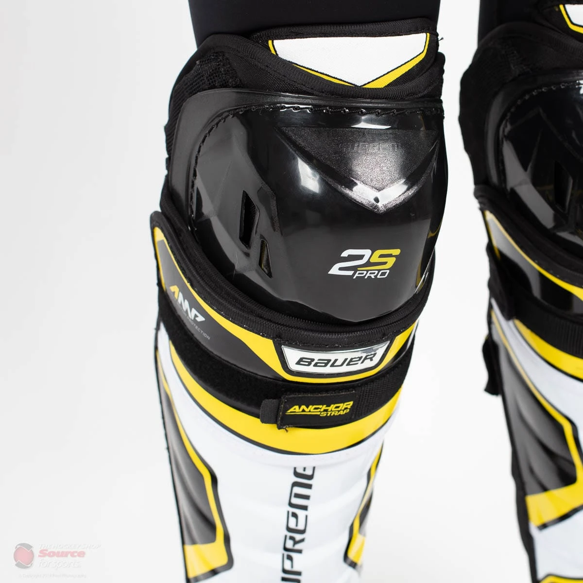 Bauer Supreme 2S Pro Junior Hockey Shin Guards 3 Bauer Supreme 2S Pro Junior Hockey Shin Guards - Image 3