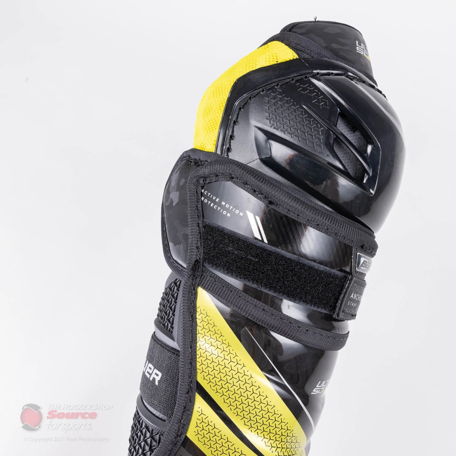 Bauer Supreme UltraSonic Junior Hockey Shin Guards 6 Bauer Supreme UltraSonic Junior Hockey Shin Guards - Image 6