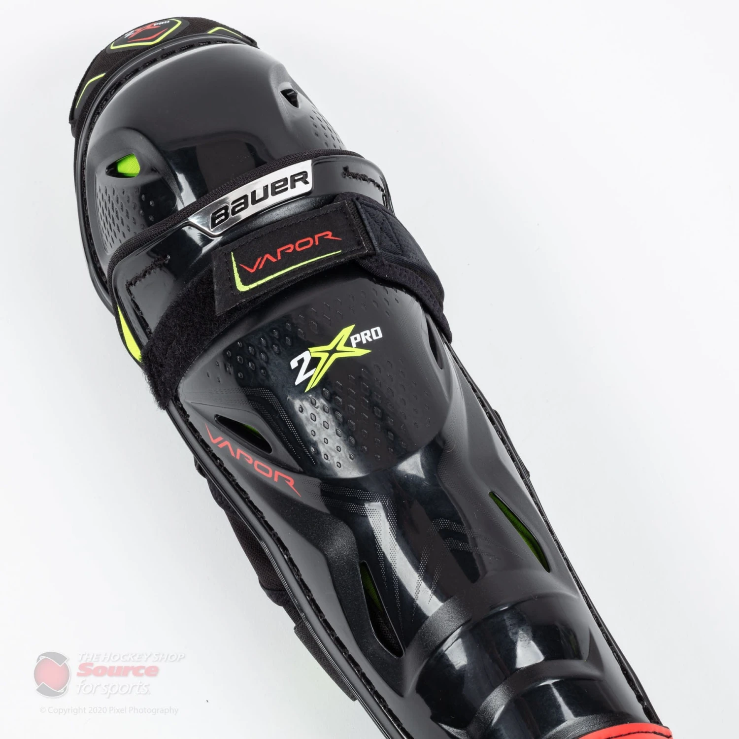Bauer Vapor 2X Pro Junior Hockey Shin Guards 2 Bauer Vapor 2X Pro Junior Hockey Shin Guards - Image 2