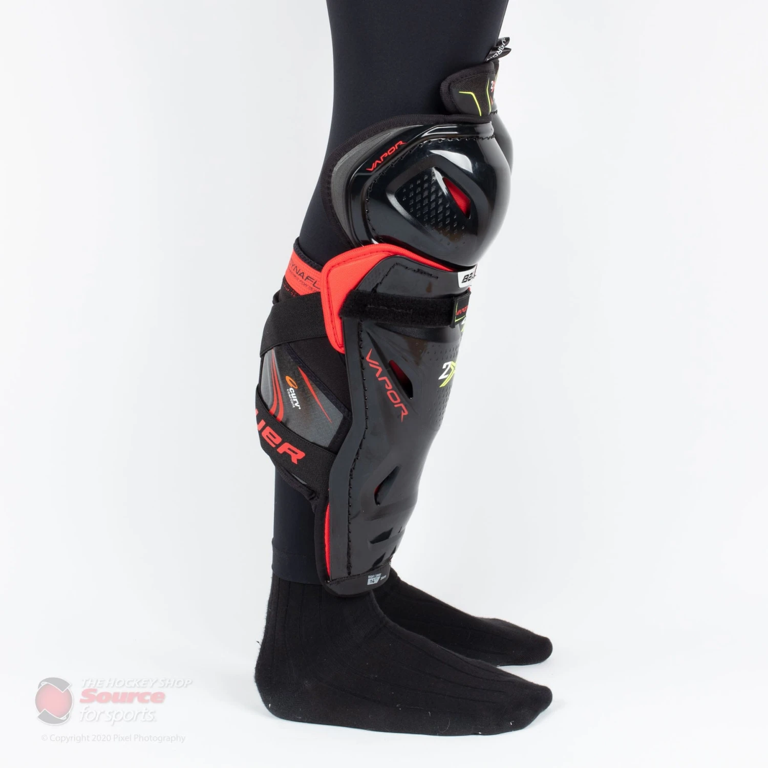 Bauer Vapor 2X Pro Senior Hockey Shin Guards 4 Bauer Vapor 2X Pro Senior Hockey Shin Guards - Image 4