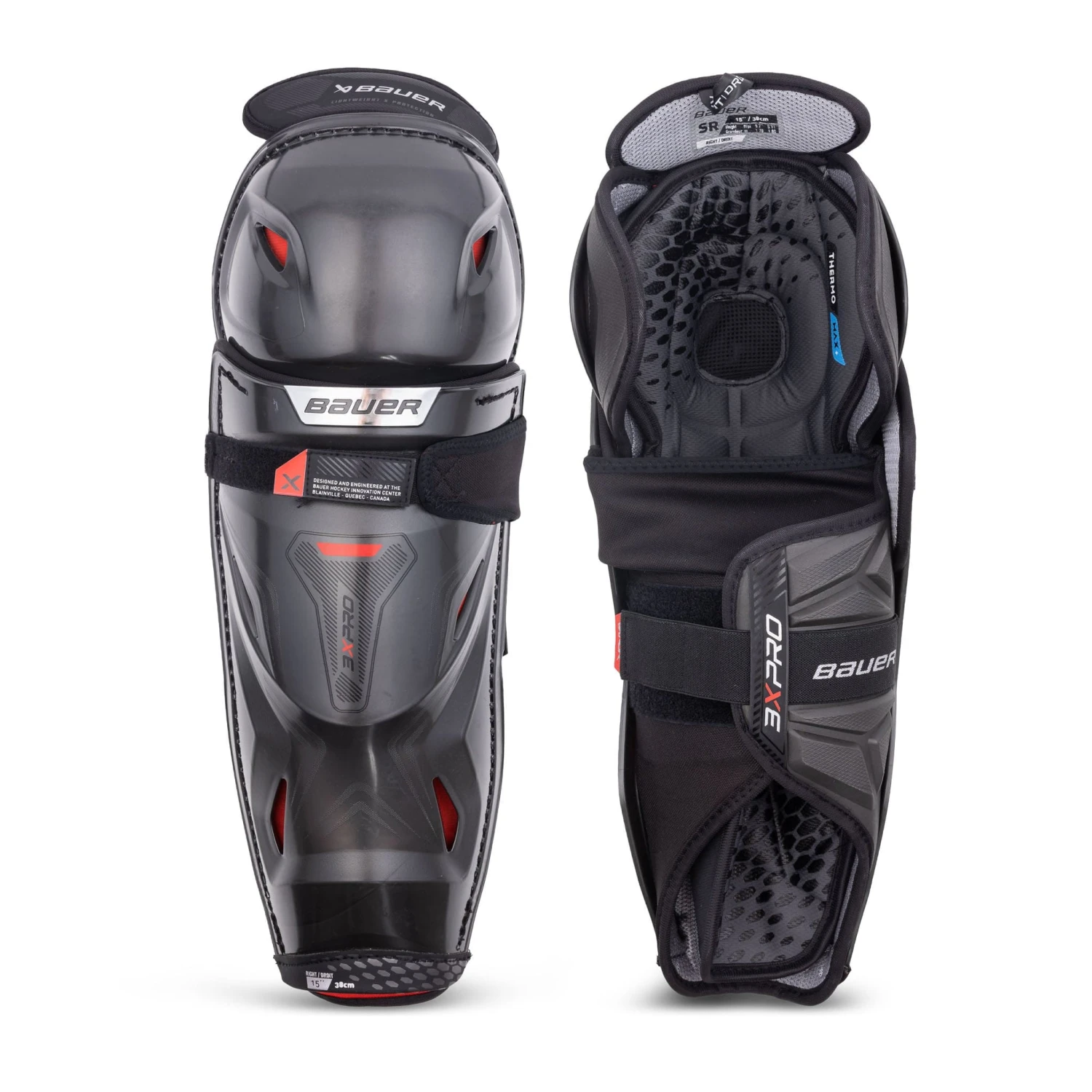 Bauer Vapor 3X Pro Senior Hockey Shin Guards 1 Bauer Vapor 3X Pro Senior Hockey Shin Guards