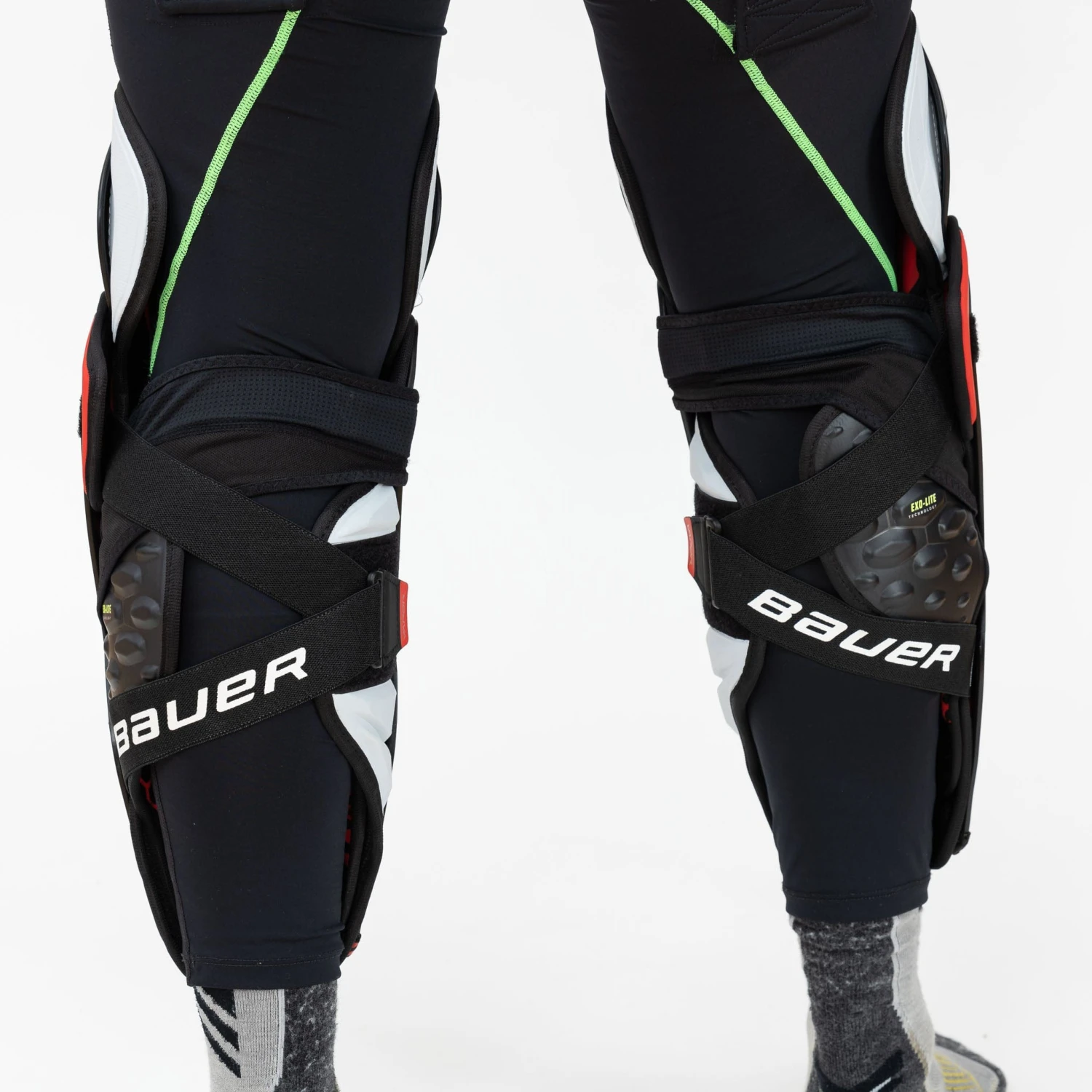 Bauer Vapor Hyperlite Intermediate Hockey Shin Guards 3 Bauer Vapor Hyperlite Intermediate Hockey Shin Guards - Image 3