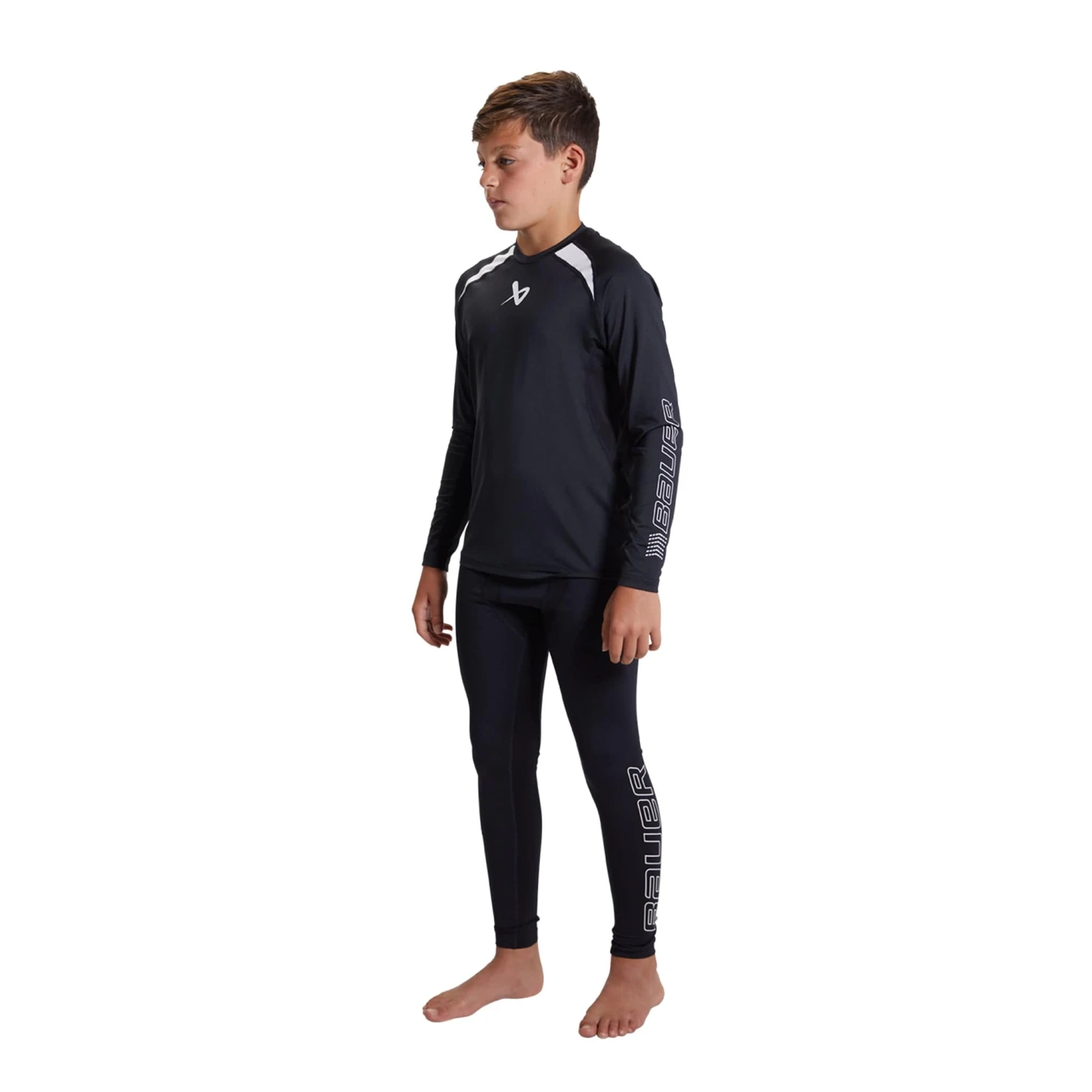 Bauer Performance Junior Baselayer Shirt 2 Bauer Performance Junior Baselayer Shirt - Image 2
