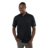 Bauer Travis Mathew On The Screws Mens Polo Shirt - Black