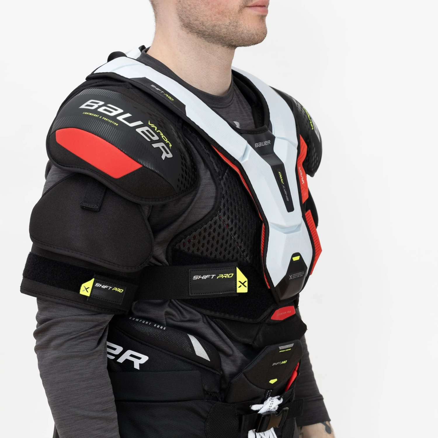 Bauer Vapor Shift Pro Senior Hockey Shoulder Pads 8 Bauer Vapor Shift Pro Senior Hockey Shoulder Pads - Image 8
