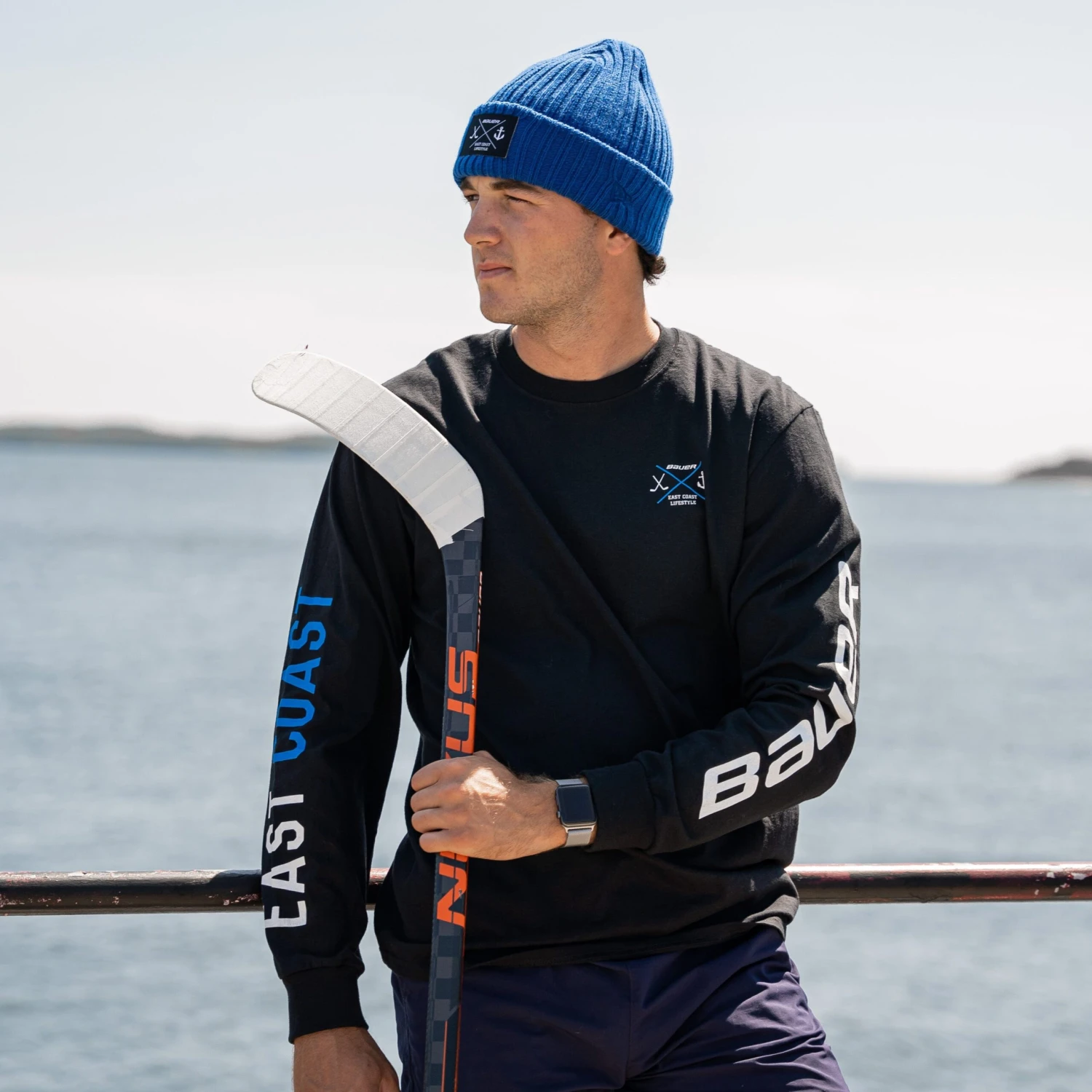 Bauer ECL Rib Patch Knit Toque 5 Bauer ECL Rib Patch Knit Toque - Image 5