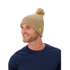 Bauer New Era Team Marl Pom Knit Toque -Bauer bauer toques bauer new era team marl pom knit toque grey gold osfa 28744376483906